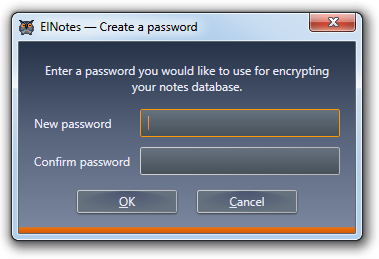 Create a password window